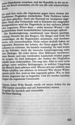 Offener Brief an Willy Brandt 3